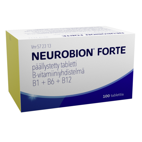 NEUROBION FORTE tabletti, päällystetty 100 kpl