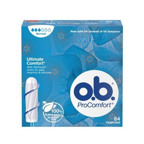 o.b. ProComfort Normal tamponi 64 KPL