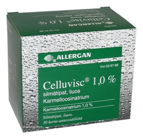 CELLUVISC 1 % silmätipat, liuos, kerta-annospakkaus 30x0,4 ml