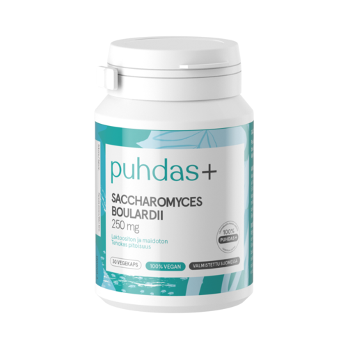 Puhdas+ Caps Saccharomyces boulardii 250 mg 30 kpl