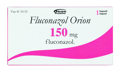 FLUCONAZOL ORION kapseli, kova 150 mg 1 fol