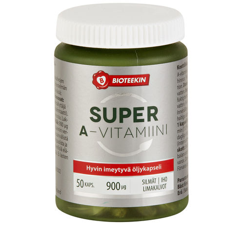 Super A-vitamiini 50 kaps