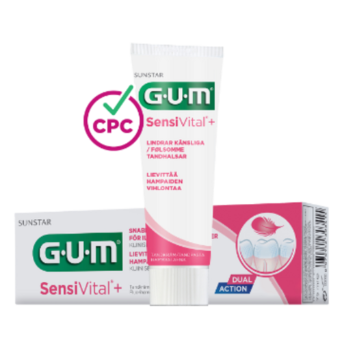 GUM SensiVital+ hammastahna 75 ml